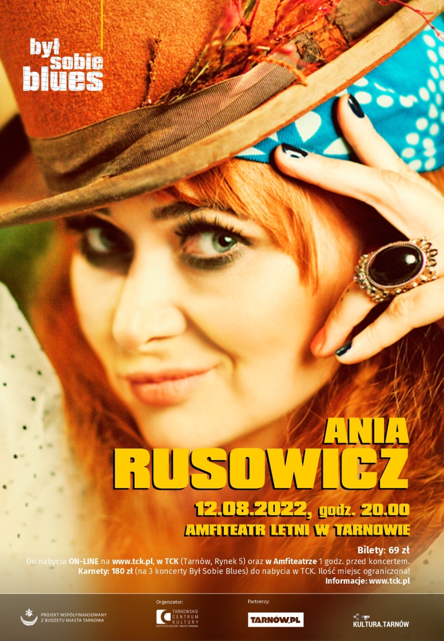 Plakat koncertu Ani Rusowicz